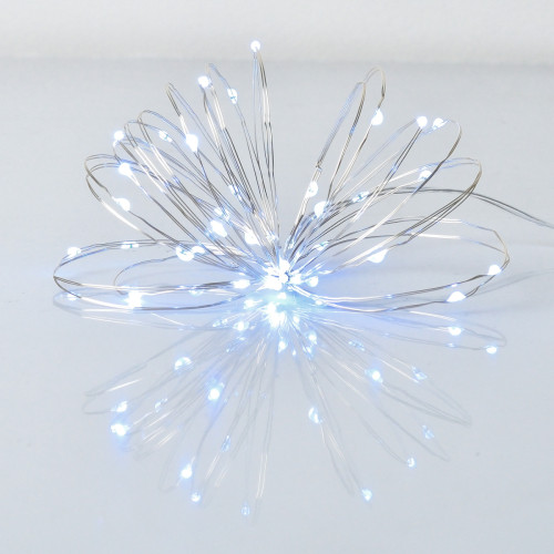 Електрогірлянда Yes! Fun Нитка на мідному дроті 40 LED хол-біла 4 м статич батареї