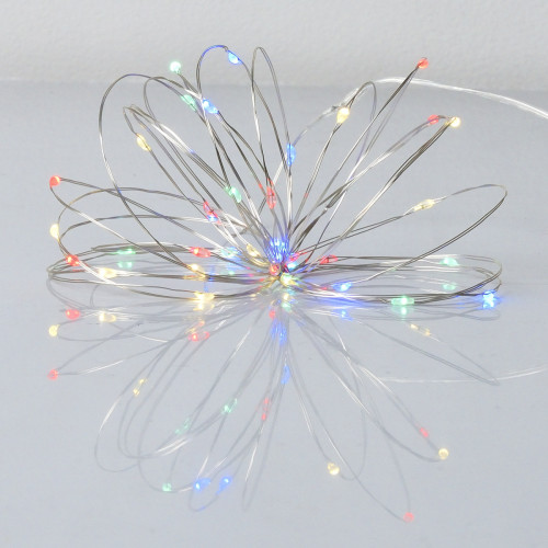 Електрогірлянда Yes! Fun Нитка на мідному дроті 40 LED різнокольоровий 4 м статич батарейки