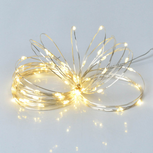 Электрогирлянда Yes! Fun Нить на медной проволоке 60 LED тепло-белая 6 м статич батарейки