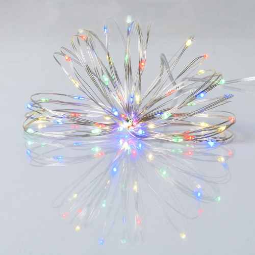 Електрогірлянда Yes! Fun Нитка на мідному дроті 60 LED різнокольоровий 6 м статич батареї