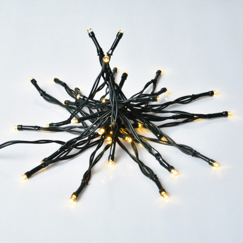 Електрогірлянда вулична Yes! Fun 70 LED тепло-біла 4,9м, статич, таймер, батарейки