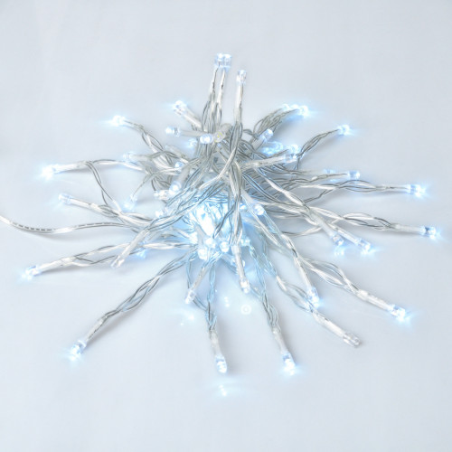Електрогірлянда Yes! Fun Нитка 70 LED, холодно-біла, 4,9 м, мерехтіння, USB