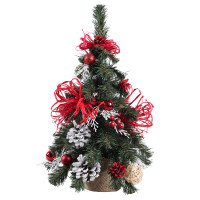 Ялинка штучна Yes! Fun h-0,45 м із прикрасами Рубіновий сюрприз Ялинка штучна Yes! Fun h-0,45 м із прикрасами Рубіновий сюрприз