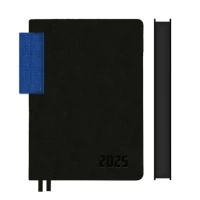 Ежедневник недатированный А6 Leo Planner 352 страницы, Черный