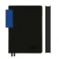 Щоденник недатований А6 Leo Planner 352 сторінки, Чорний