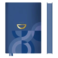 Щоденник недатований А6 Leo Planner 352 сторінки, Синій