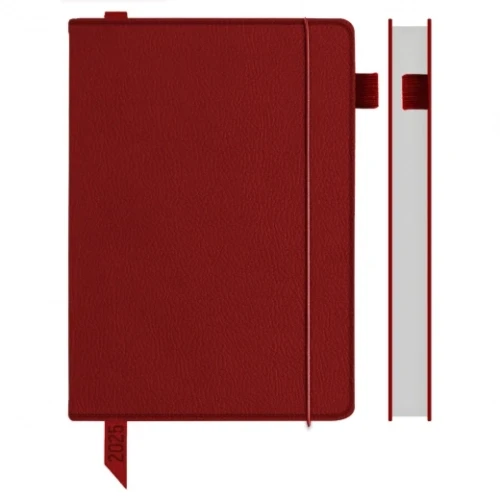 Щоденник недатований А6 Leo Planner 352 сторінки, Червоний