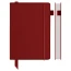 Щоденник недатований А6 Leo Planner 352 сторінки, Червоний