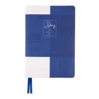 Ежедневник недатированный А5 Leo Planner Bianco 368 страниц, Золотые узоры