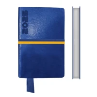 Щоденник датований А5 Leo Planner інтегральний 368 сторінок, Синій
