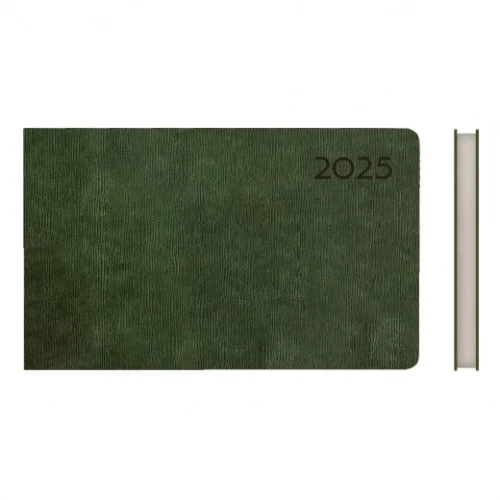 Еженедельник датированный 10х15см Leo Planner 128 страниц Хаки