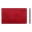 Тижневик датований 10х15см Leo Planner 128 сторінок Червоний