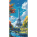 Картина по номерам Eiffel Tower 11571-AC 40х80 см