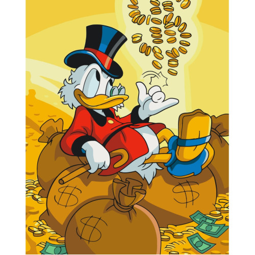 Картина по номерам Scrooge McDuck 11576-AC 40х50 см
