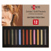 Набір сухої пастелі Тілесні відтінки Santi Skin Tones 12 кольорів