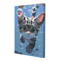 Картина по номерам Riviera Blanca Litlle cat 28x40 см (RB-1013) Картина по номерам Riviera Blanca Litlle cat 28x40 см (RB-1013)