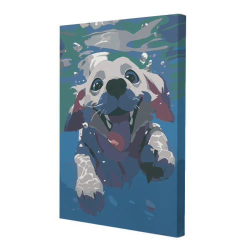 Картина по номерам Riviera Blanca Litlle dog 28x40 см (RB-1014)
