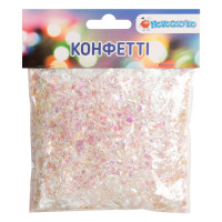 Конфетти Novogodko, 30 г, белый перламутр