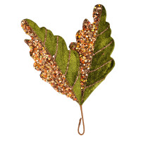 Украшение новогоднее Дубовые листья 23 х 8 см, Yes! Fun