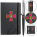 Подарочный набор шариковая ручка и блокнот с эмблемой ЗСУ Parker JOTTER ARMY Black CT BP