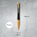Ручка кулькова Parker URBAN UKRAINE Muted Black GT BP Тризуб