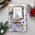 Набір для створення вітальних листівок 6 шт Різдво Country Christmas , 10 см х 15 см