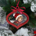 Творчий набір для створення 3-х ялинкових прикрас Vintage Christmas, №053