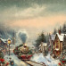 Набір двостороннього скраппаперу Nostalgic Christmas 20x20 см, 10 аркушів