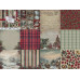 Набор двусторонней скрапбумаги Nostalgic Christmas 20x20 см, 10 листов