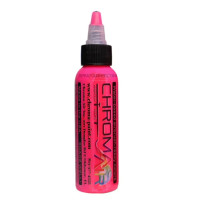Універсальна акрилова фарба Рожева флуоресцентна, ChromaAir Fluorescent Pink 60 мл