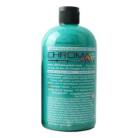 Універсальна акрилова фарба Блакитна флуоресцентна, ChromaAir Fluorescent Aqua 480 мл
