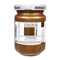 Акриловая краска Дукатное золото Renesans Colours, 125 мл