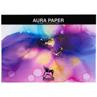 Блок синтетической бумаги для спиртовых красок AURA Renesans, 300 г/м2 А4