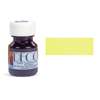 Фарби вітражні лакові для розпису скла Жовтий світлий №110, DECO Renesans, 30 мл