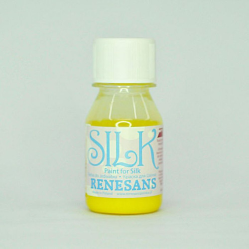 Фарби по шовку №110 Жовтий яскравий Renesans, 50 мл