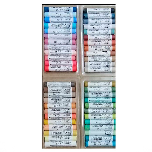 Набори сухої пастелі Renesans Extra-Soft Handmade, 48 кольорів