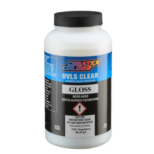 Лак глянсовий із захистом від ультрафіолету Createx 4050 UVLS Gloss Clear 480 мл