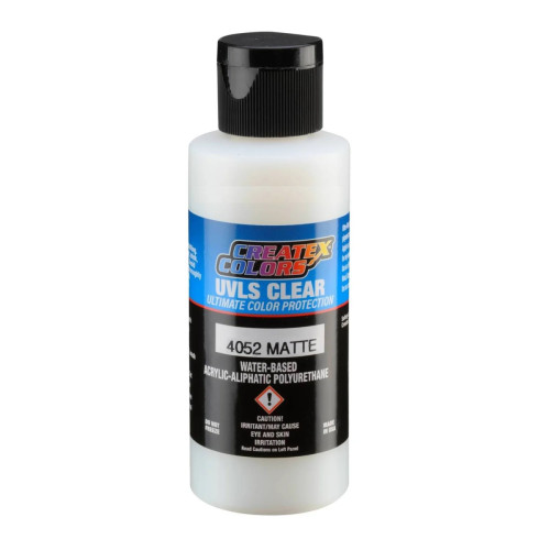 Лак матовый с защитой от ультрафиолета Createx 4052 UVLS Matte Clear, 60 мл