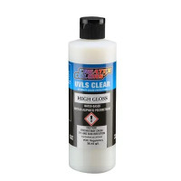 Лак ультра-глянцевий із захистом від вигоряння Createx 4053 UVLS High GLoss Clear, 240 мл