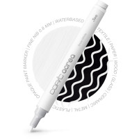 Акриловый маркер Copic Acrea Paint Marker 0,8 мм, 001 Snow White (Снежно-белый)