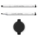 Акриловий маркер Copic Acrea Paint Marker 0,8 мм, 002 Rich Black (Насичений чорний)