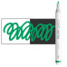 Акриловий маркер Copic Acrea Paint Marker 0,8 мм, 011 Leaf Green (Зелений)