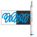 Акриловий маркер Copic Acrea Paint Marker 0,8 мм, 012 Sky Blue (Небесно-блакитний)