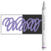 Акриловий маркер Copic Acrea Paint Marker 0,8 мм, 013 Lilac (Бузковий)