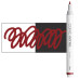 Акриловый маркер Copic Acrea Paint Marker 0,8 мм, 021 Red Bean (Темно-красный)