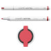 Акриловый маркер Copic Acrea Paint Marker 0,8 мм, 021 Red Bean (Темно-красный)