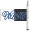 Акриловий маркер Copic Acrea Paint Marker 0,8 мм, 024 Indigo Blue (Синій індиго)