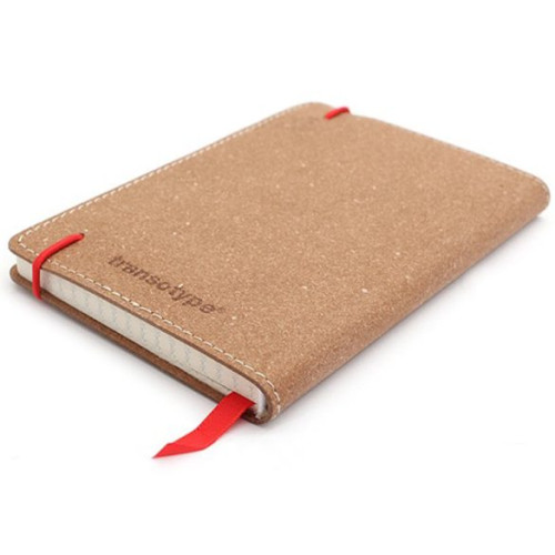 Блокнот Transotype Sense Book Red Rubber L, 20,5х28,5 см, 135 сторінок, чисті аркуші