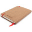 Блокнот Transotype Sense Book Red Rubber L, 20,5х28,5 см, 135 сторінок, чисті аркуші