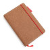 Блокнот Transotype Sense Book Red Rubber L, 20,5х28,5 см, 135 сторінок, чисті аркуші